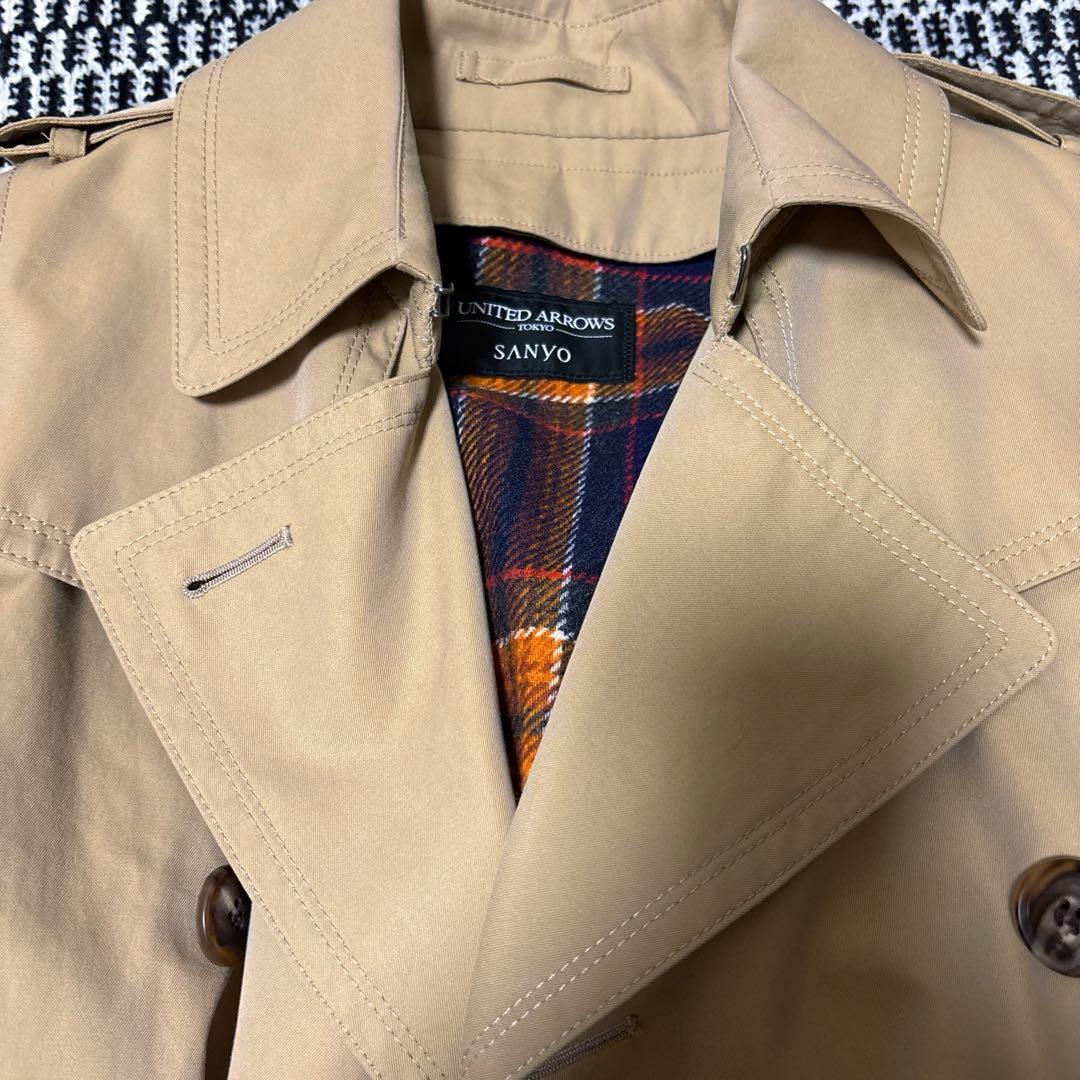 UNITED ARROWS SANYO 34トレンチコート ベージュ