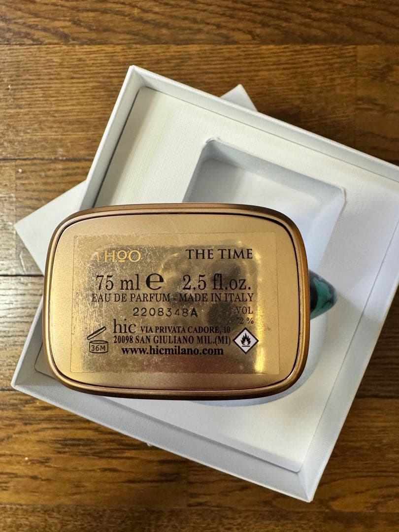 THOO　ハウスオブウード　ザタイム 75ml