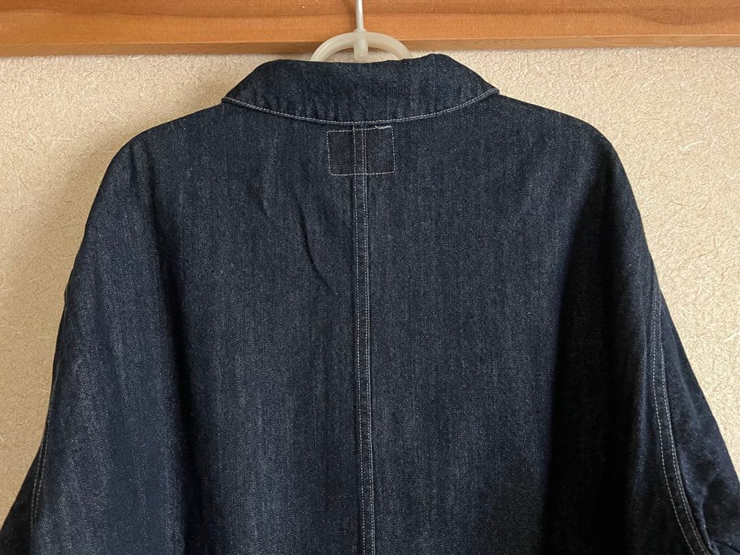 “ソラモナポッシェ”9OZデニムプリズナージャケットアウター・ONE WASH