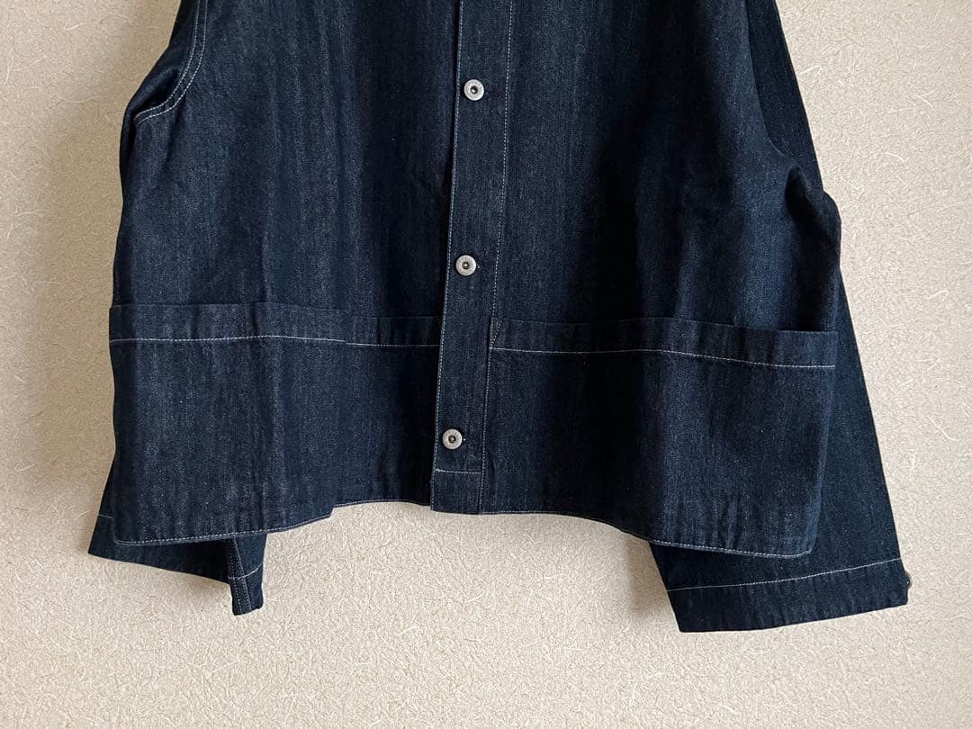 “ソラモナポッシェ”9OZデニムプリズナージャケットアウター・ONE WASH