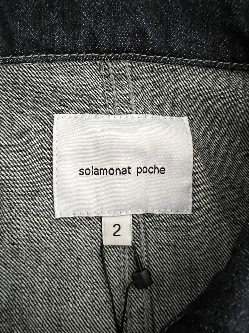 “ソラモナポッシェ”9OZデニムプリズナージャケットアウター・ONE WASH