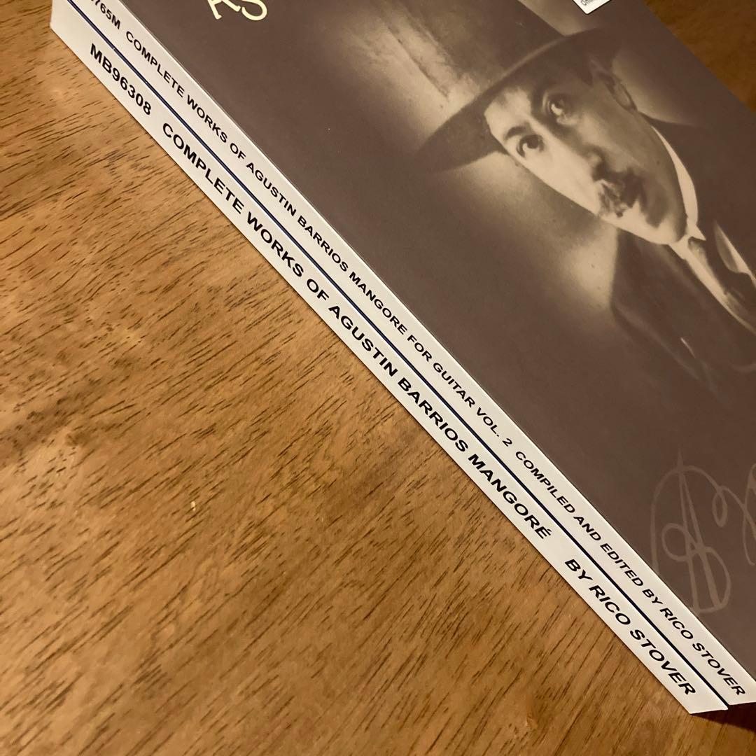 アグスティン・バリオス Agustin Barrios ギター曲全集　2冊セット