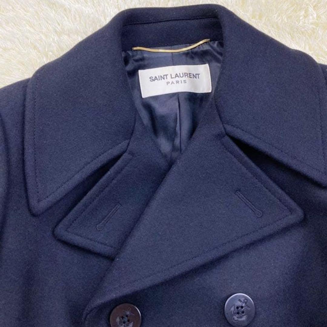 美品！　エディ期　サンローラン 2015年製 ピーコート ブラック 36サイズ