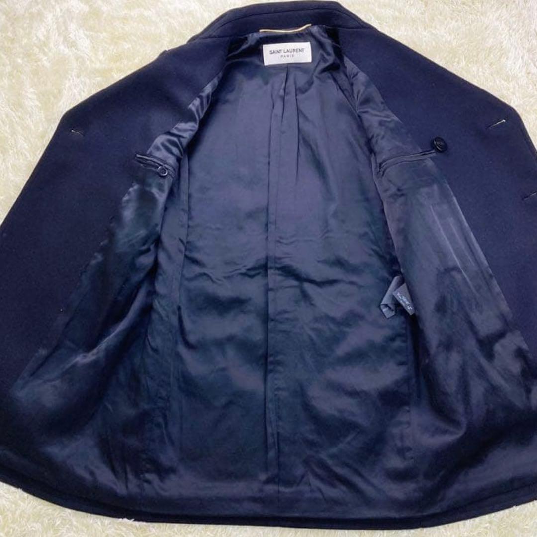 美品！　エディ期　サンローラン 2015年製 ピーコート ブラック 36サイズ