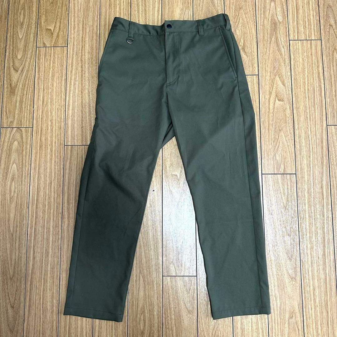 【WWS】スーツ上S下M：BIZジャケットアンクルパンツセットアップ【オリーブ】