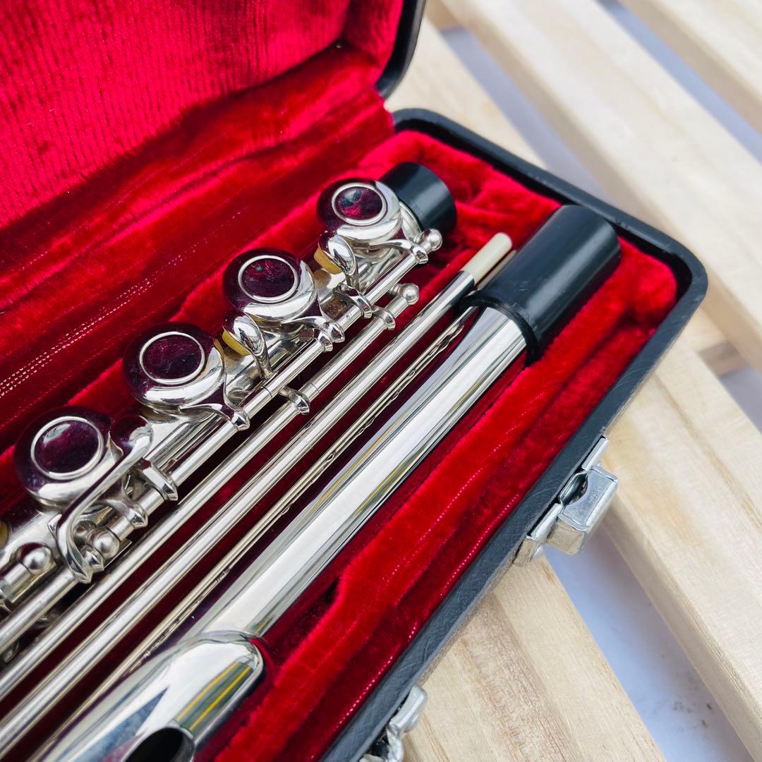 フルート　フルメッキ　美品