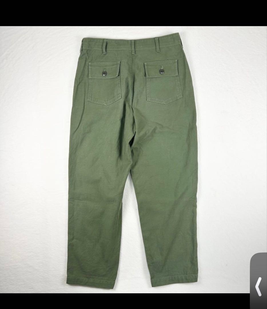 【Shinzone】ベイカーパンツ　希少サイズ　40　カーキ