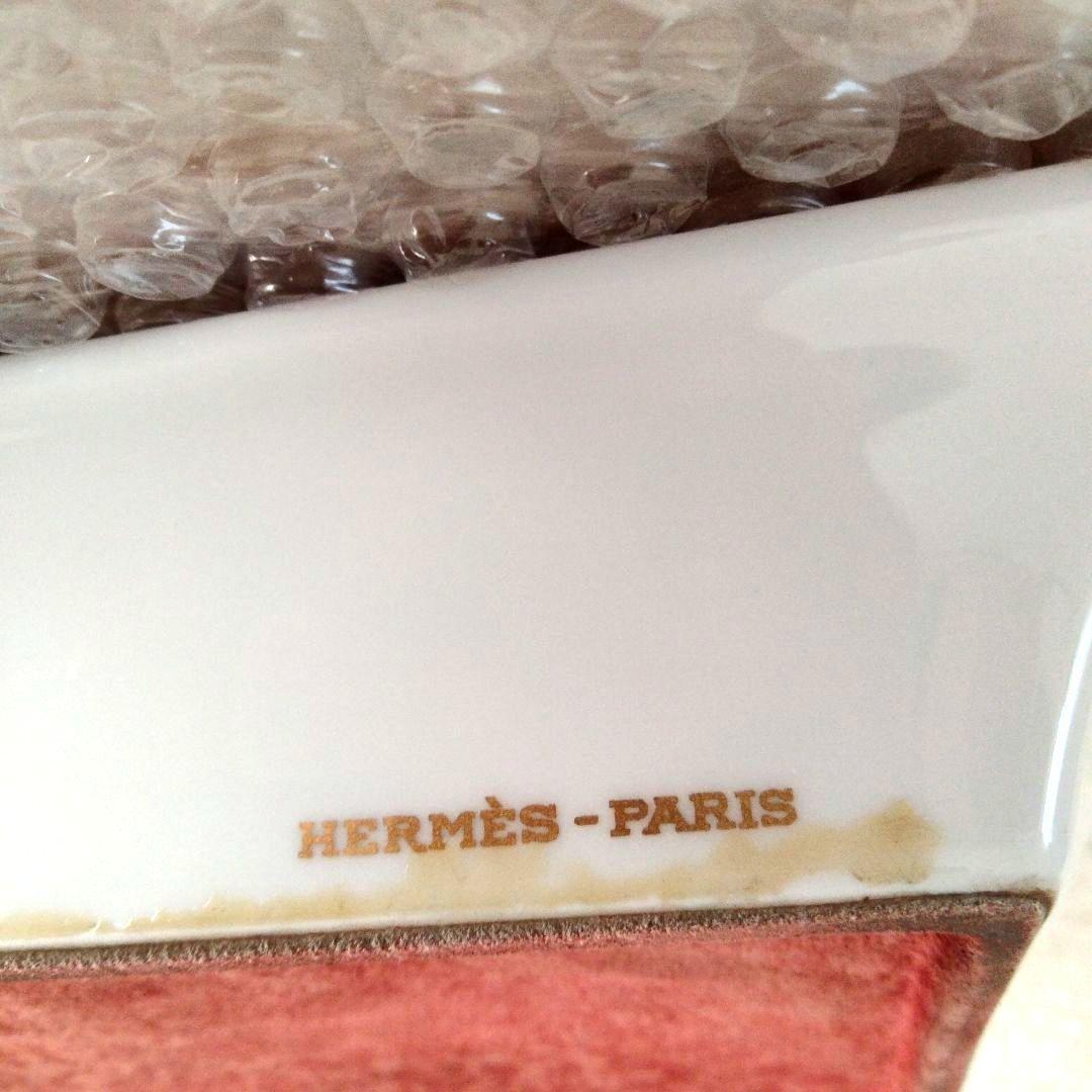 エルメス　トレイ　スクエアプレート 灰皿　アッシュトレイ