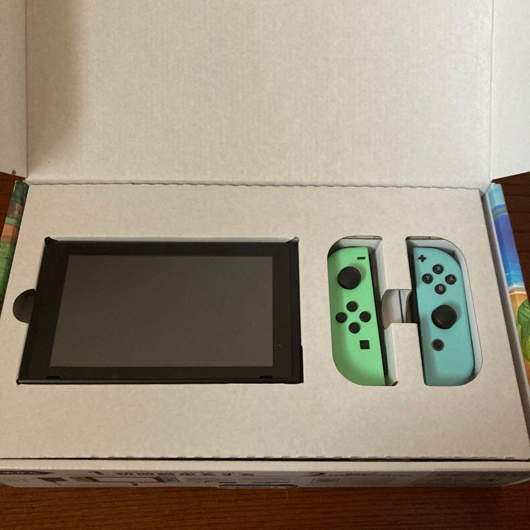 スイッチ　本体　どうぶつの森モデル