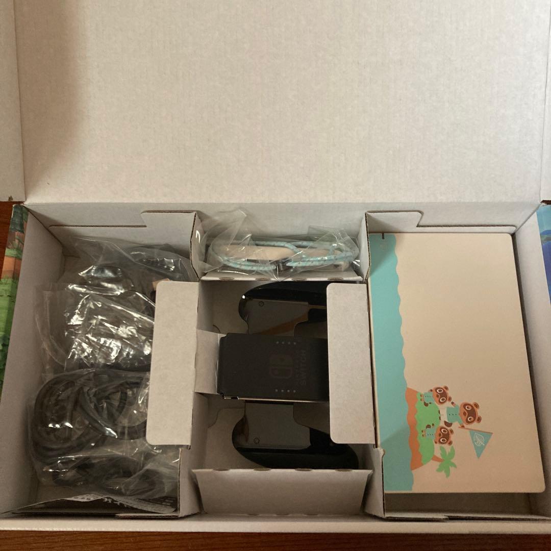 スイッチ　本体　どうぶつの森モデル
