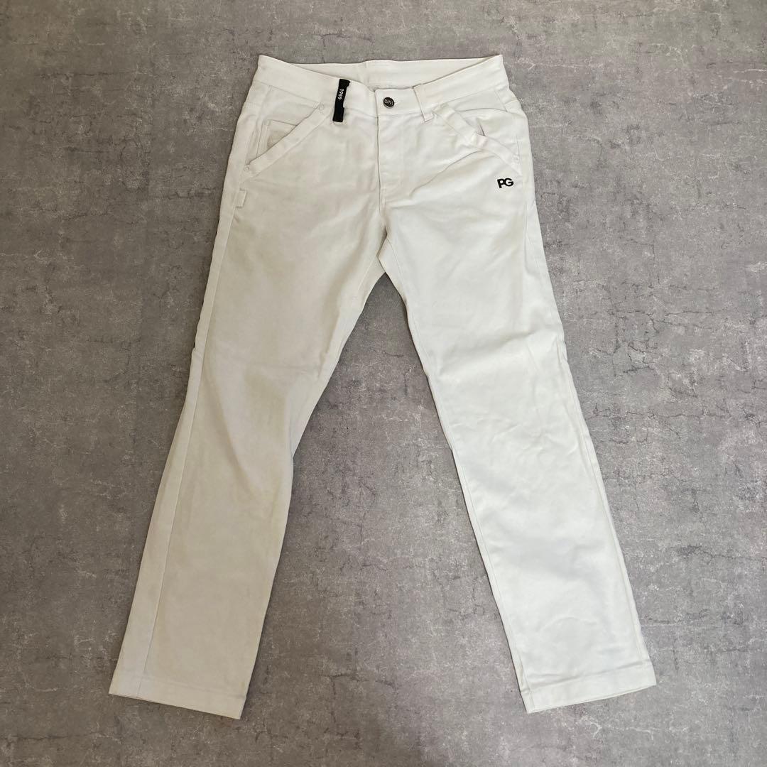 PEARLY GATES ゴルフパンツ　ストレッチ　ホワイトパンツ　サイズ3