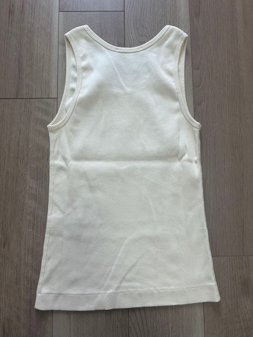 ベイビー フォックス パッチ リブ タンクトップ