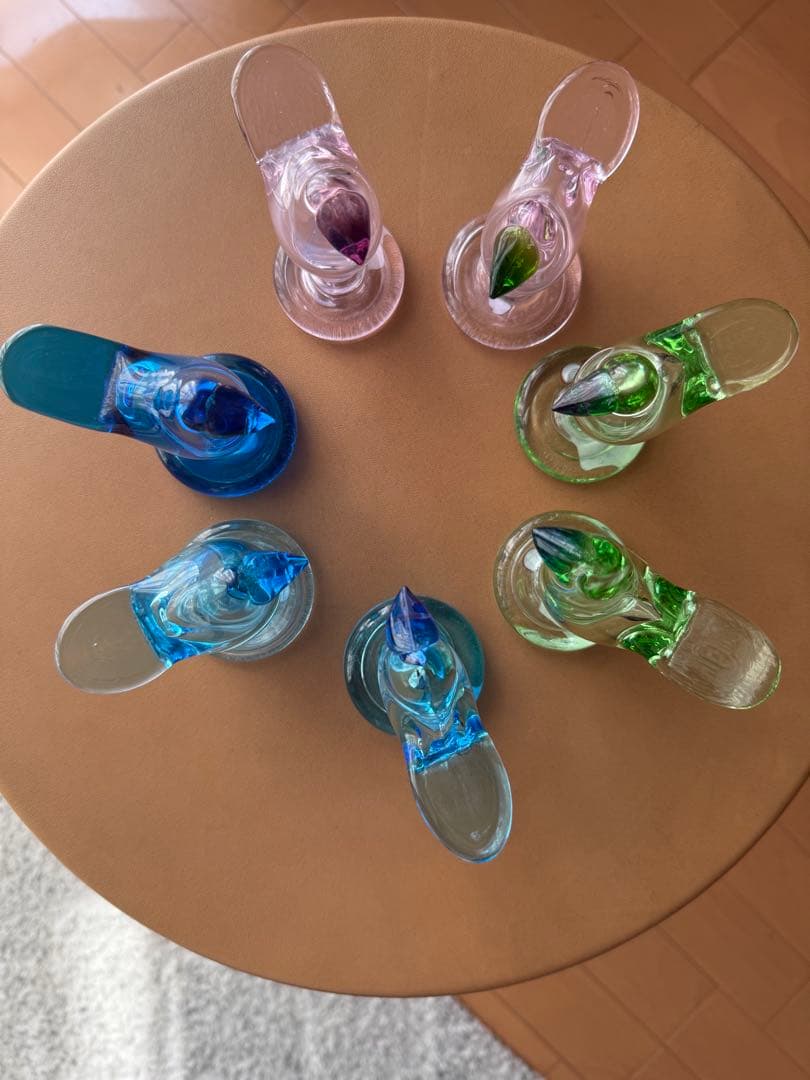 イッタラ　シエッポ　脚付　アップルグリーン　ターコイズ