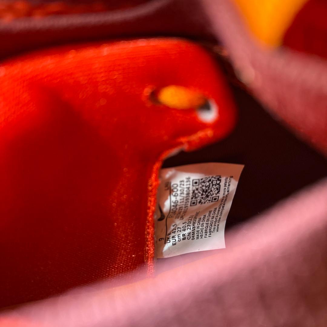 Nike Alpha フットボールスパイク　FQ4046-600 27cm