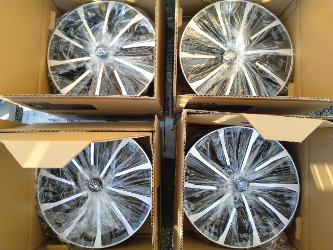 【レヴォーグ】VN5 STIスポーツ 18インチ純正 ホイール 　４本セット