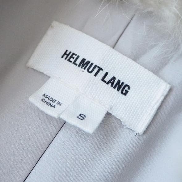 HELMUT LANG ヘルムートラング ラビットファー ロングコート