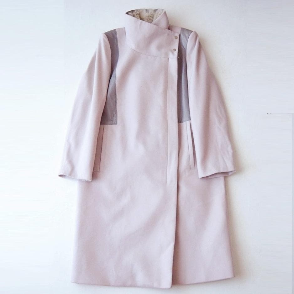 HELMUT LANG ヘルムートラング ラビットファー ロングコート