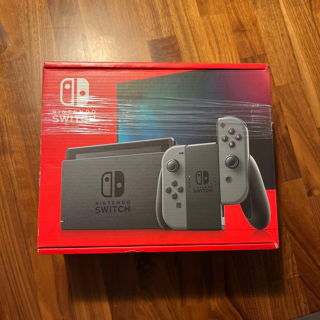 未使用 Nintendo Switch グレー 本体