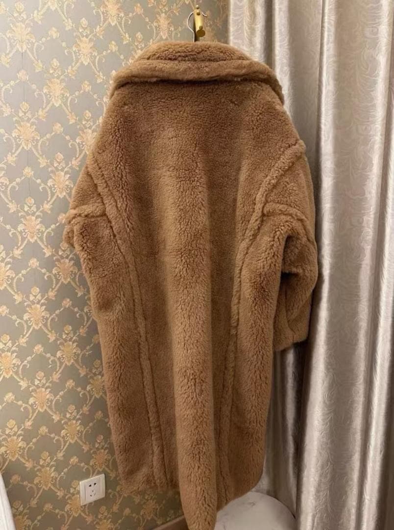 MaxMara ベージュファーロングコート