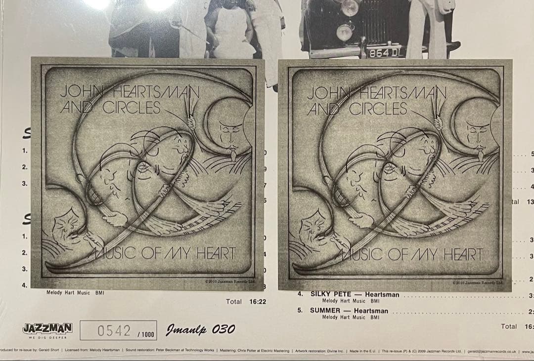 John Heartsman Music of My Heart 新品 未開封