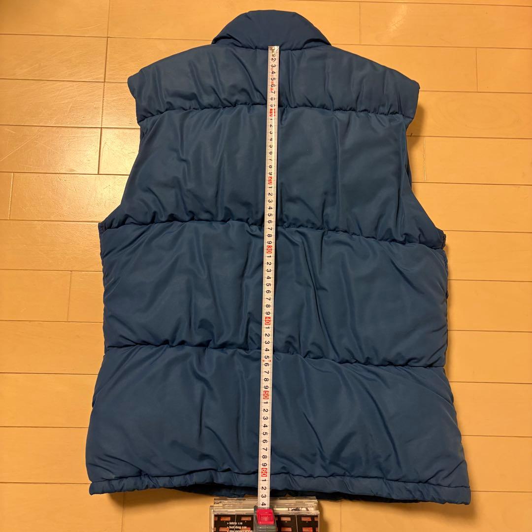 North Face 70s ダウンベスト ノースフェイス 茶タグ ビンテージ