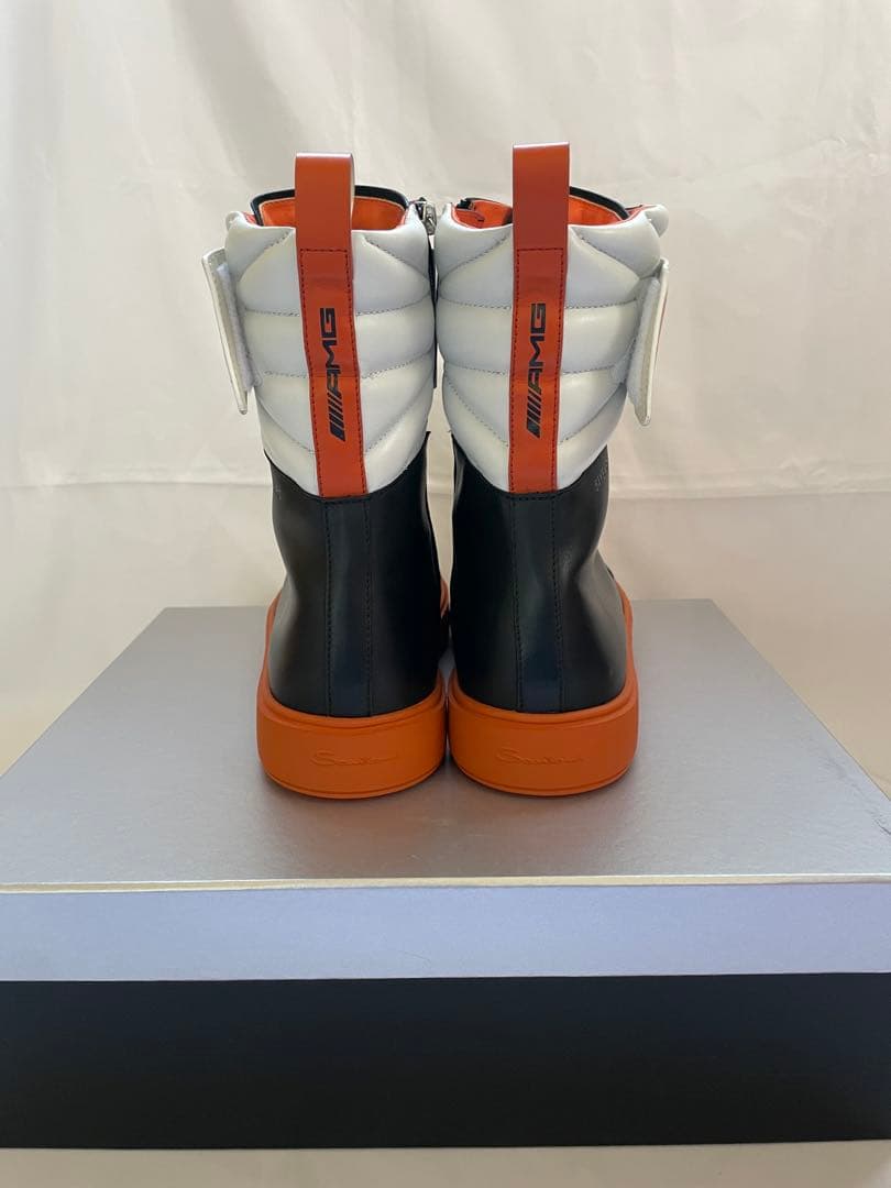 希少 Santoni× AMG 日本未発売 ハイカットブーツ 新品未使用　29㎝