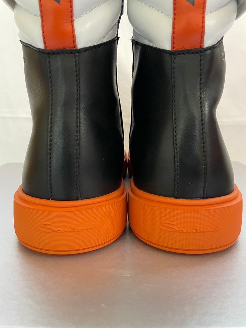 希少 Santoni× AMG 日本未発売 ハイカットブーツ 新品未使用　29㎝