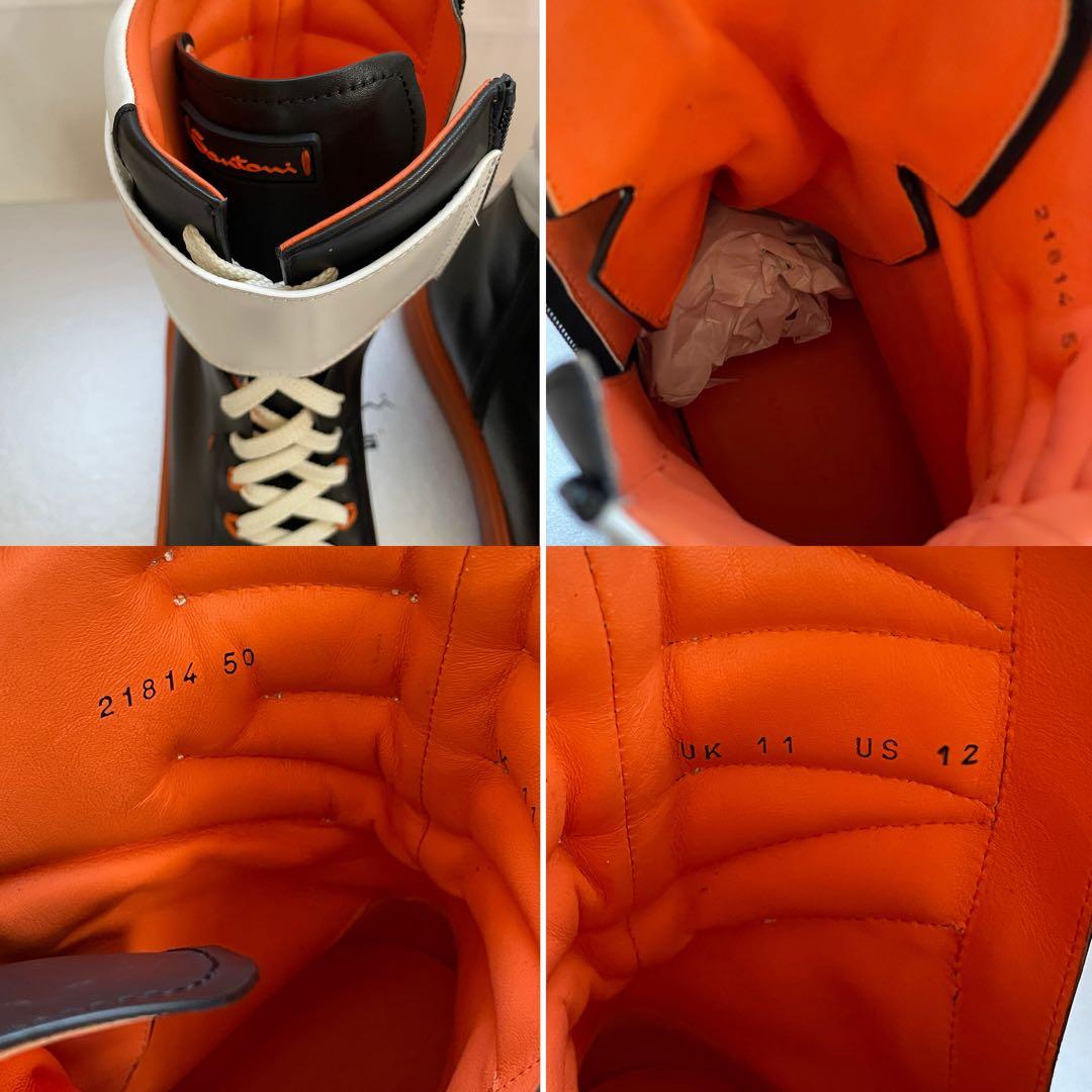 希少 Santoni× AMG 日本未発売 ハイカットブーツ 新品未使用　29㎝