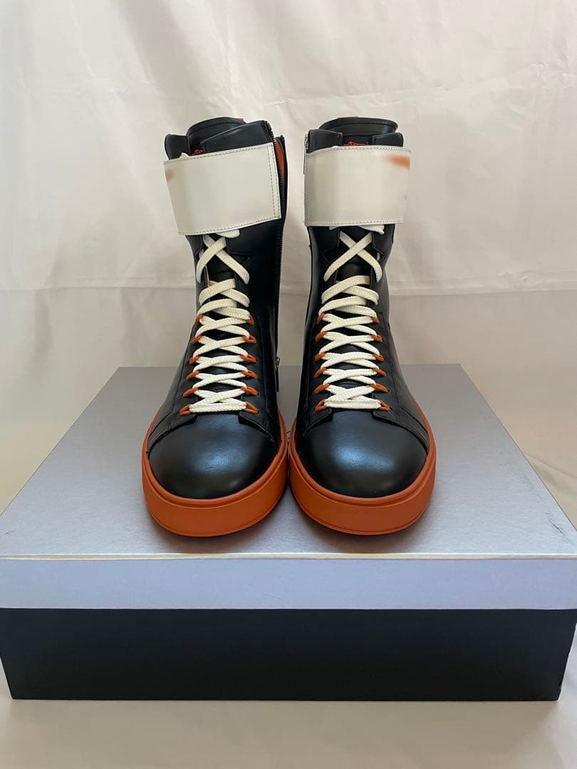 希少 Santoni× AMG 日本未発売 ハイカットブーツ 新品未使用　29㎝