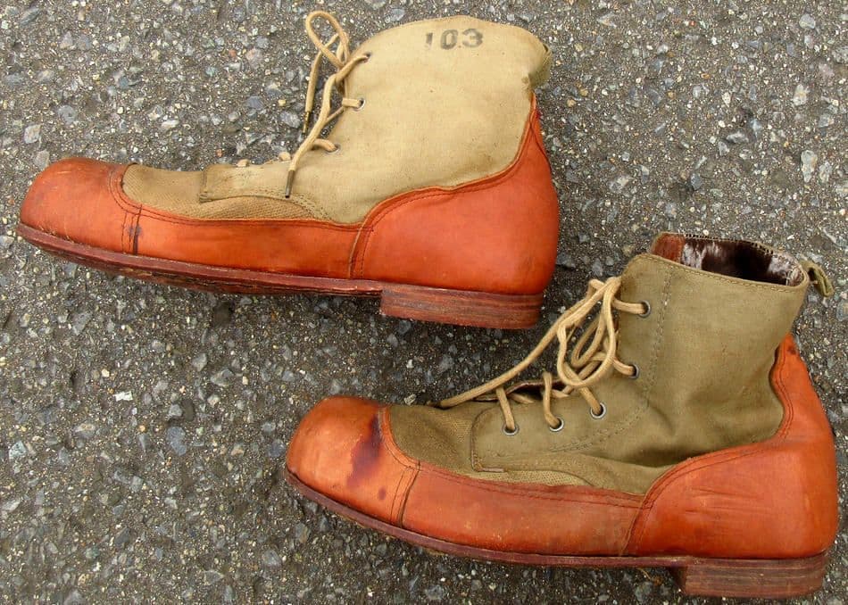 W*団様 日本陸軍 九六式 防寒靴 当時物 大日本帝国 日本軍 帝国陸軍 昭五式