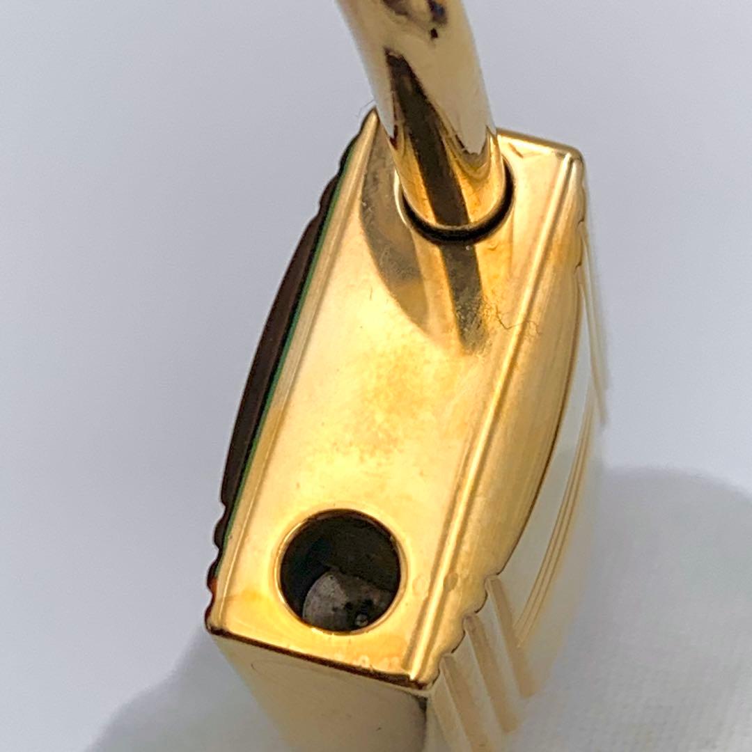 HERMES エルメス カデナ 110番 ゴールド 24Kメッキ 鍵付き 南京錠