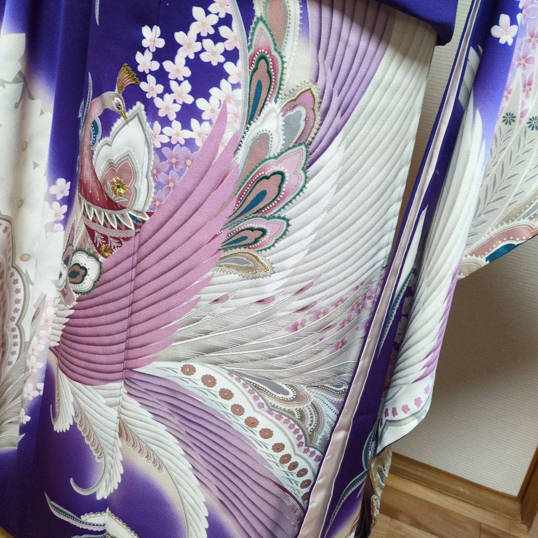 身丈168センチ華麗なまでのお振り袖　正絹　う