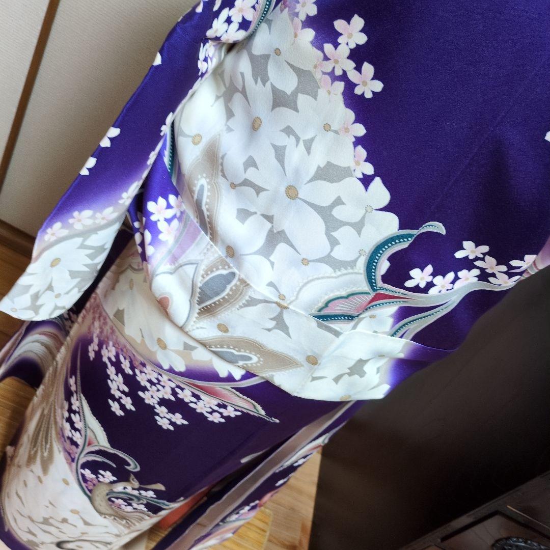 身丈168センチ華麗なまでのお振り袖　正絹　う