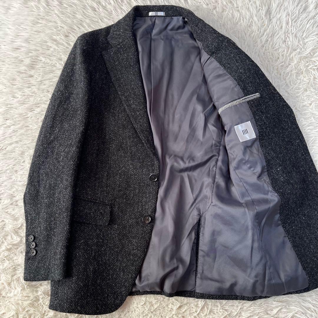 【美品】スーツセレクト　ハリスツイード　セットアップ　スーツ