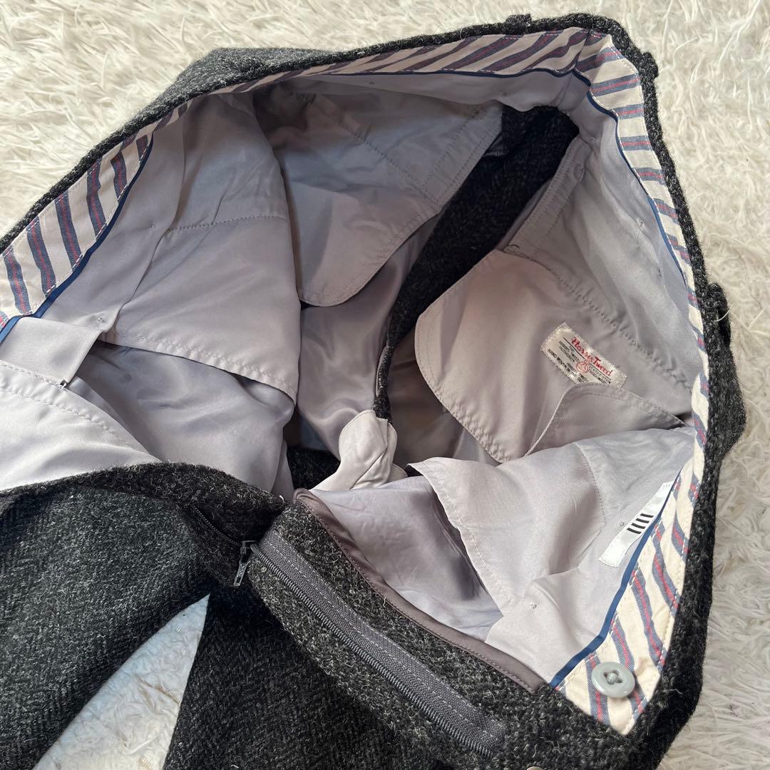 【美品】スーツセレクト　ハリスツイード　セットアップ　スーツ