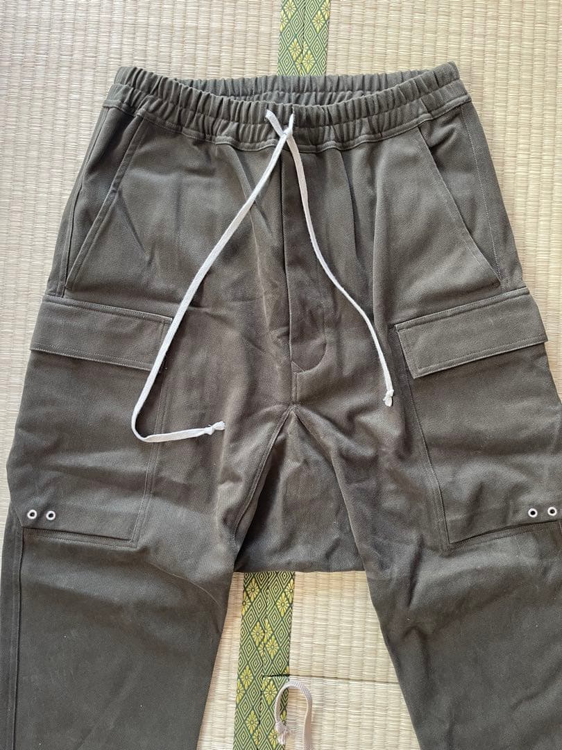 美品 Rick Owens Cargo Cropped 50 L グリーン