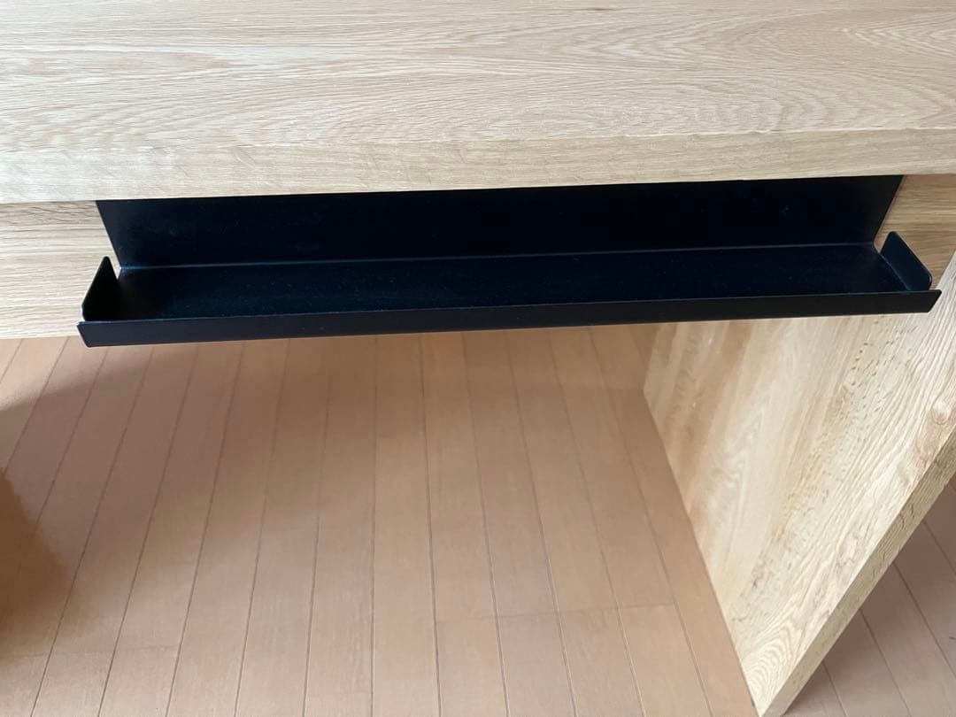 abc 無印良品　ナチュラルウッド 木製デスク