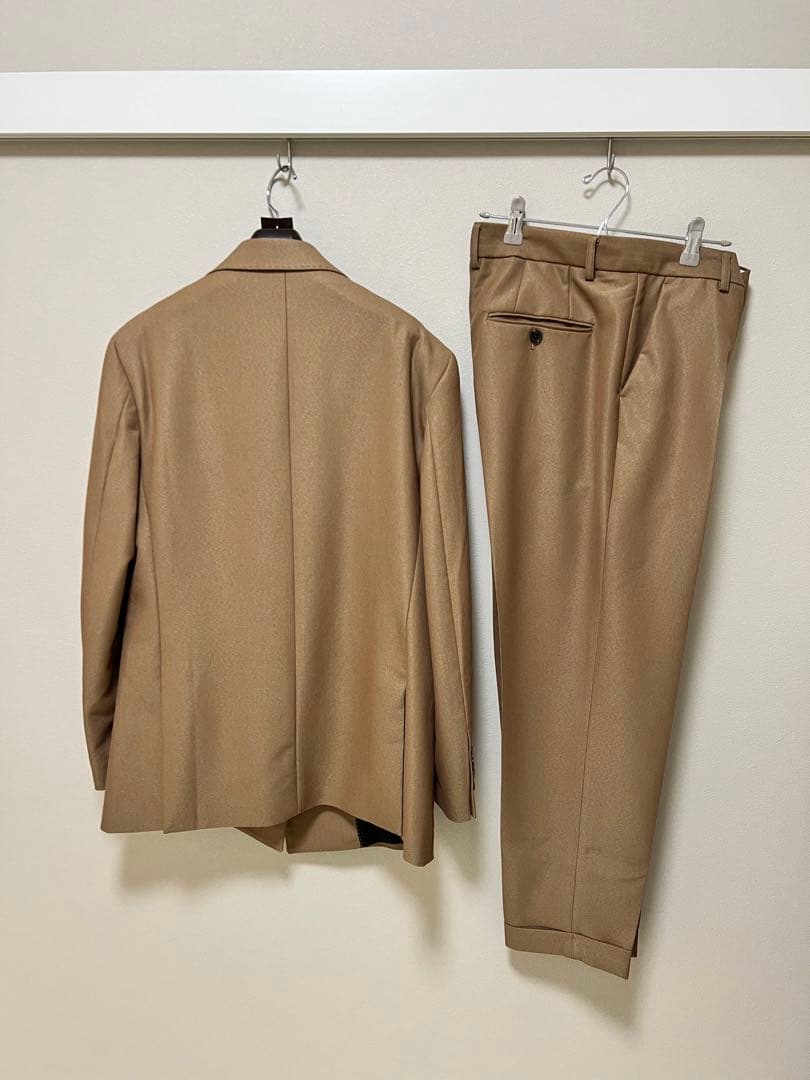 【超美品】THE URBAN BLANCHE タキシード　ダブル　ベージュ