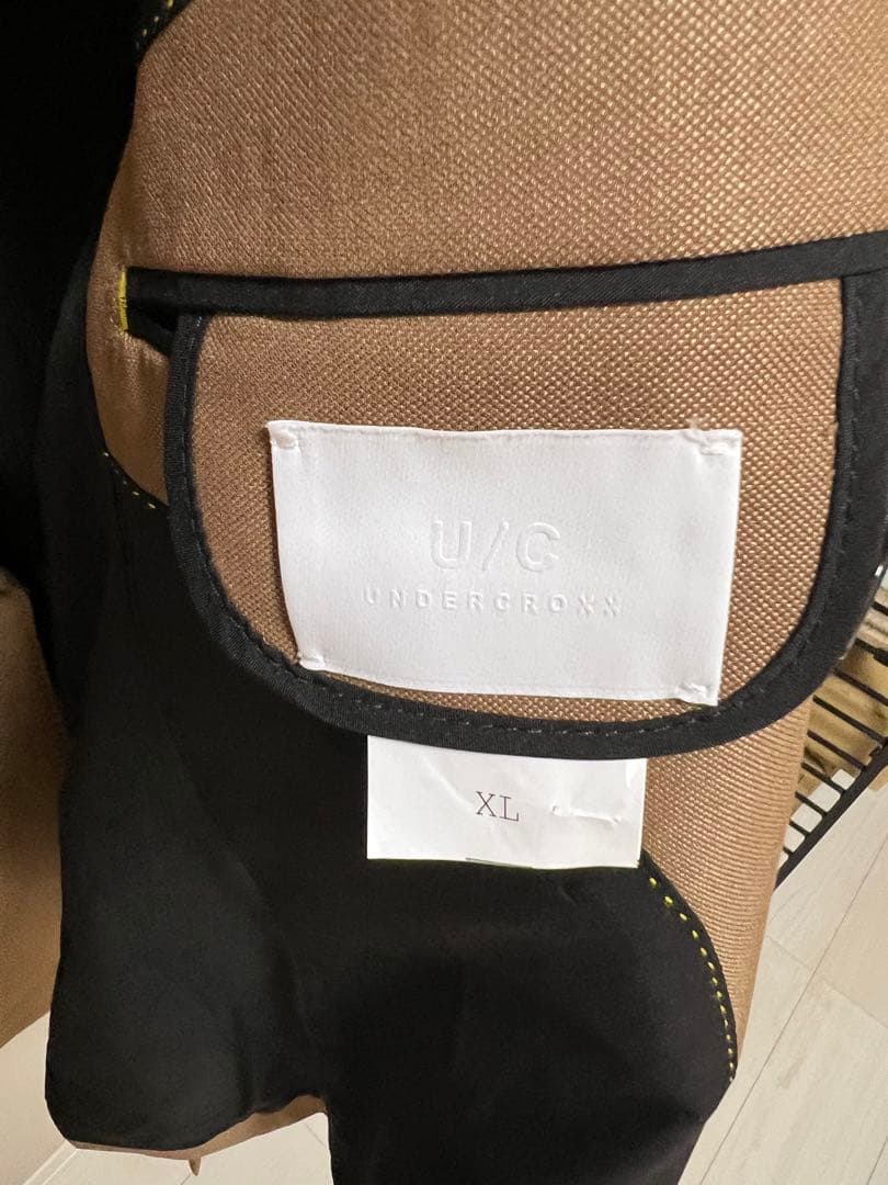 【超美品】THE URBAN BLANCHE タキシード　ダブル　ベージュ