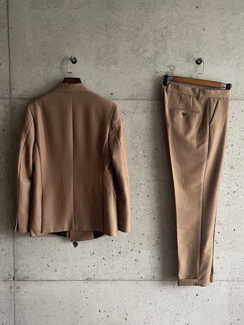 【超美品】THE URBAN BLANCHE タキシード　ダブル　ベージュ