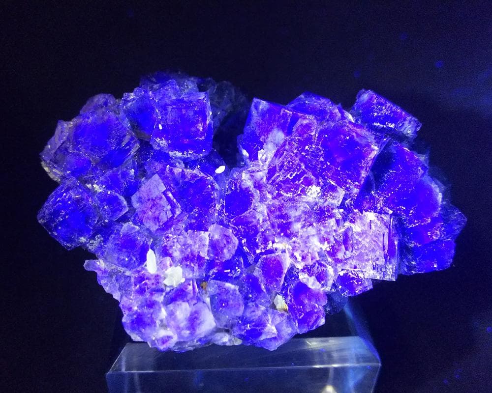 481 オコルス鉱山 フローライト クォーツ ブルーグリーン パープル