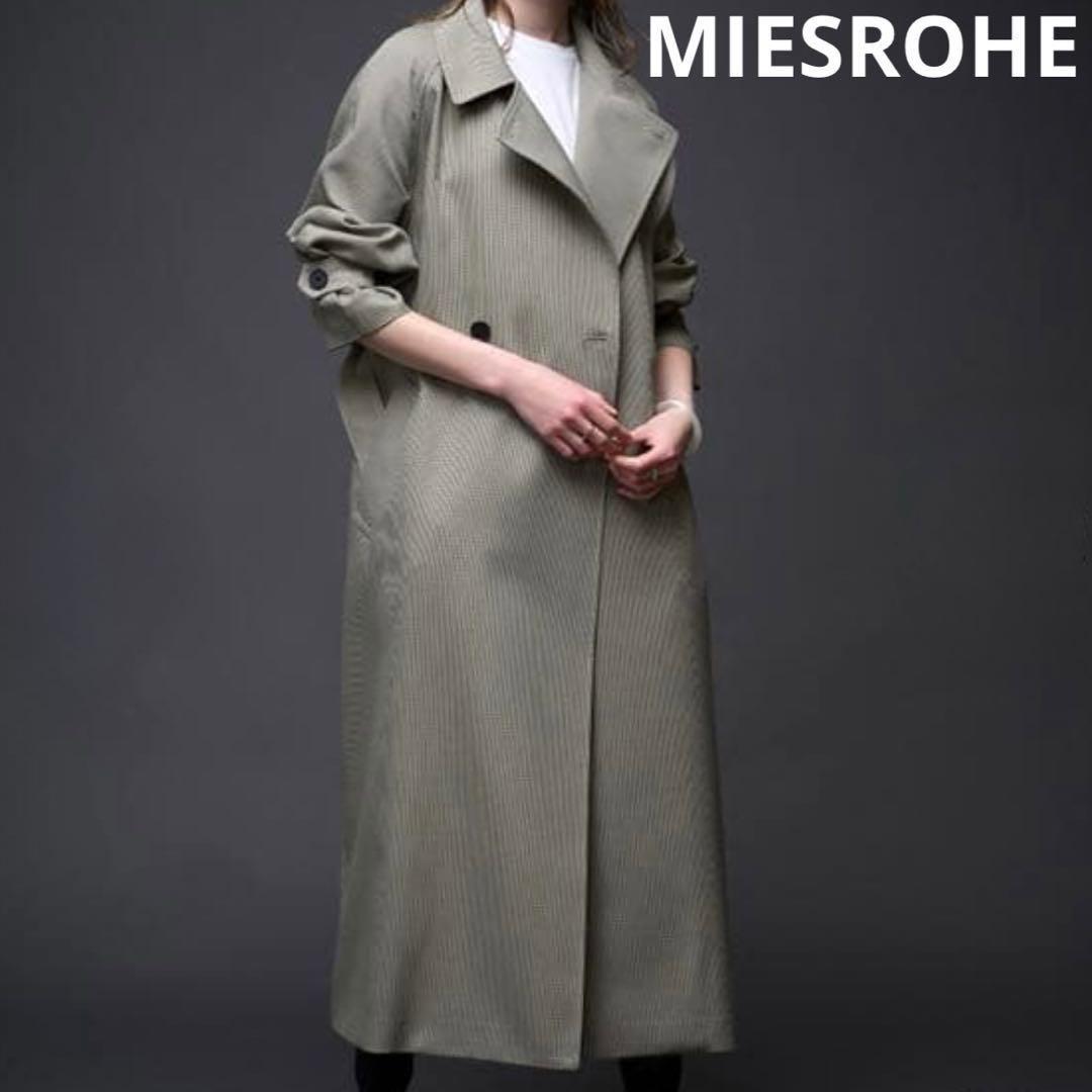 w*g様 ミースロエ sustainable ドルマンスリーブトレンチコート カ