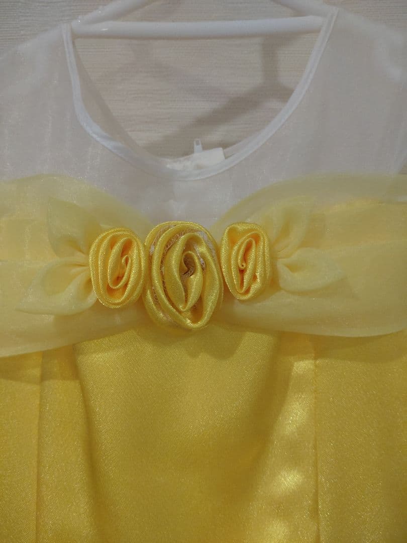 ビビディバビディブティック　美女と野獣　ベルドレスセット　130