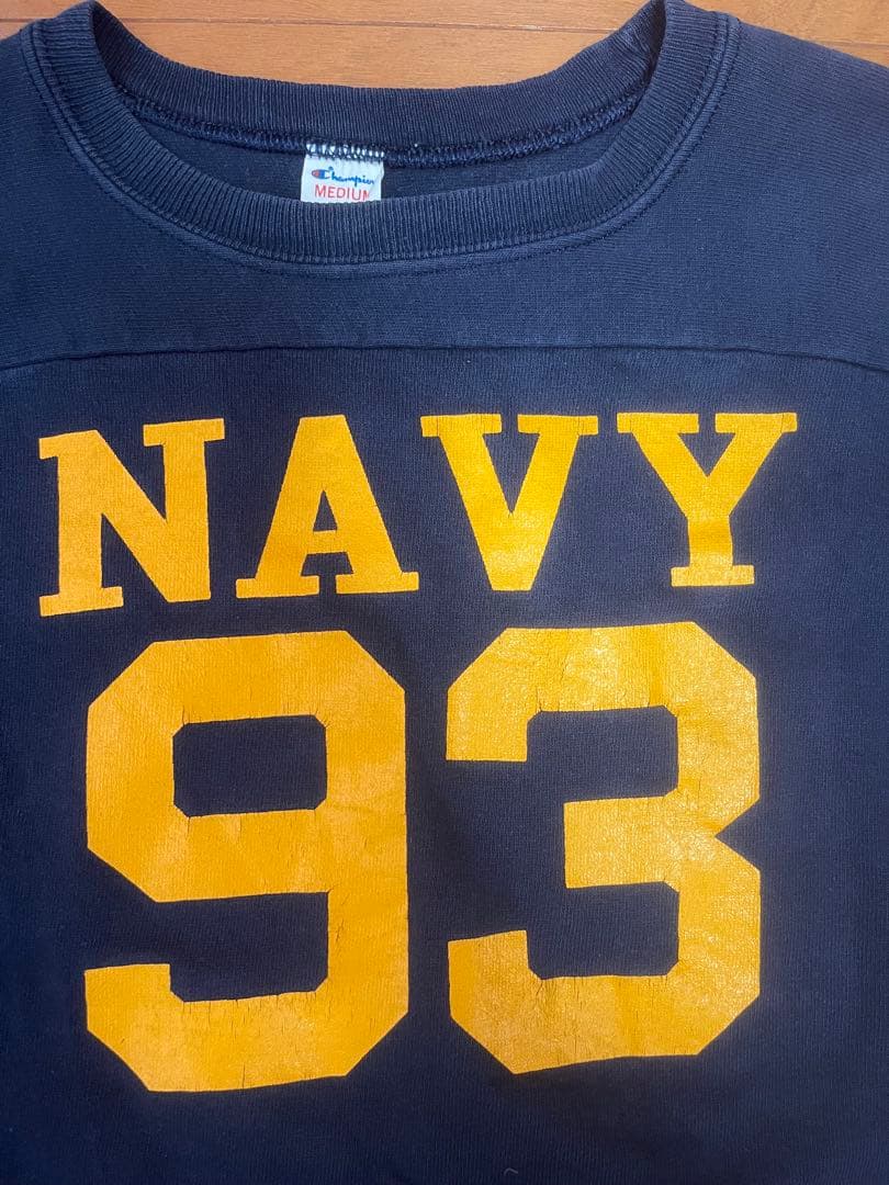 【masaqun551202専用】80s チャンピオン NAVY フットボール