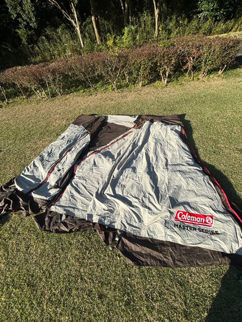 コールマン　4Ｓワイド2ルームコクーン3＋グランドシート※外箱あり