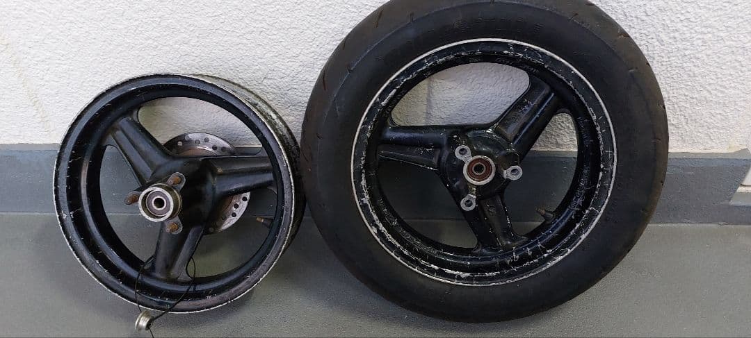 ＮＳＲ50、ホイール 前後セットSP12