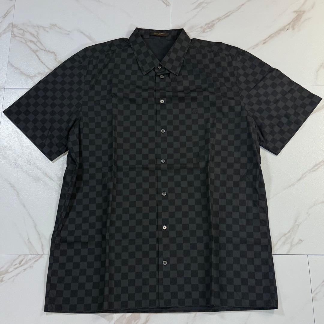 【極美品/XL】LOUIS VUITTON ルイヴィトン ダミエ ポロシャツ