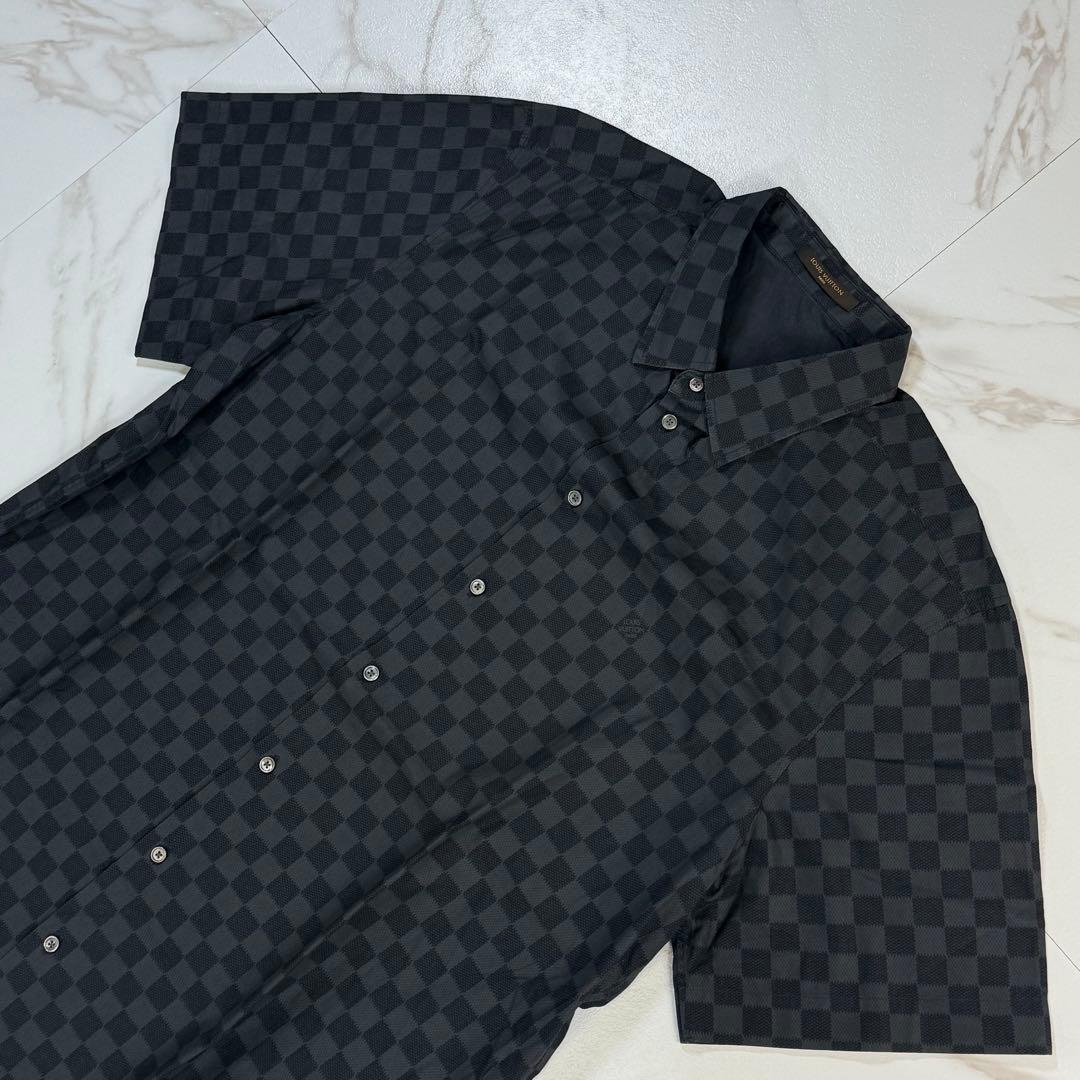 【極美品/XL】LOUIS VUITTON ルイヴィトン ダミエ ポロシャツ