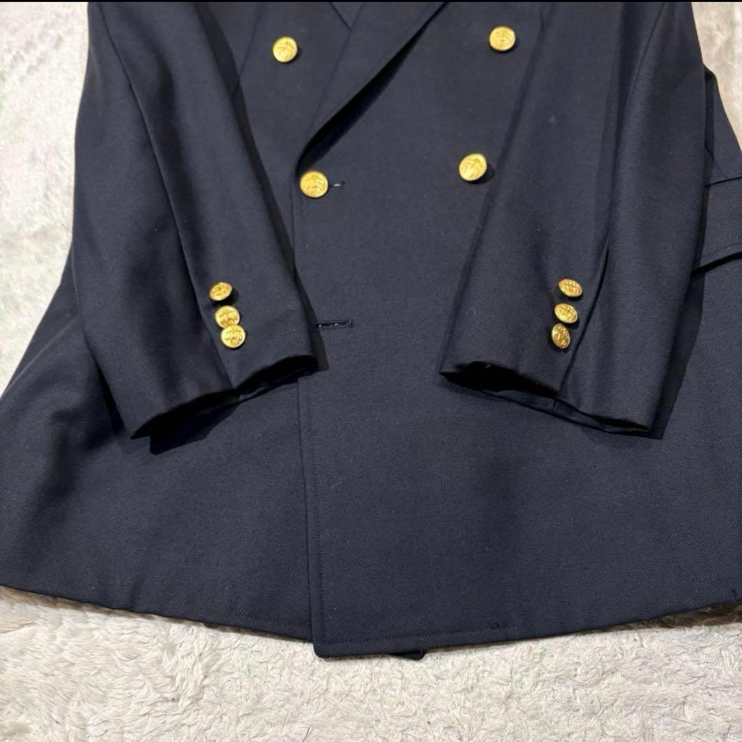 Brooks Brothers 紺ブレザー ダブルブレスト 金ボタン ウール L