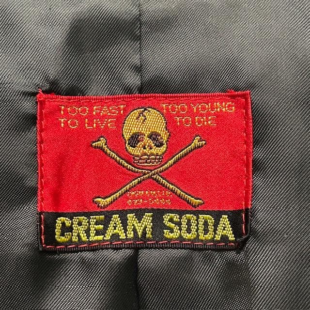 CREAM SODA クリームソーダ テーラードジャケット ブラック L
